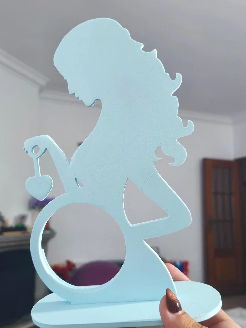 Porta-Ecografía Embarazada 3D – Regalo para Futura Madre – photo 3